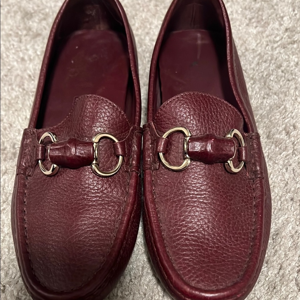 Men's Burgundy Loafers